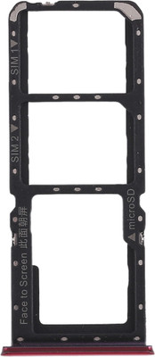 SPAREWARE Sim Card Tray(Compatible With OPPO K1 : RED)