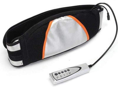 Oxfo Professional Vibro Shape Vibration Heating Relaxing Belt Massager Vibrating Magnetic Slimming Belt(Black)