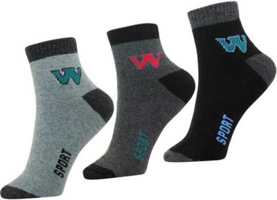 PVA Men Self Design Ankle Length(Pack of 3)