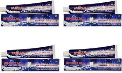 WHEEZAL DENTAL (PACK OF 4) Toothpaste(400 g, Pack of 4)