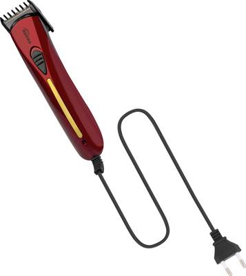 KUBRA KB-201B Rechargeable (Red)  Runtime: 45 min Trimmer for Men & Women