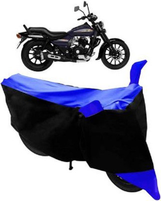 High Quality Waterproof Two Wheeler Cover for Bajaj(Avenger, Blue, Black)