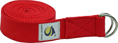 Marine Pearl MP-YS2DRD Cotton Yoga Strap(Red)