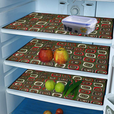 LITHARA Fridge Mat(Width: 43.18 cm, Multicolor)
