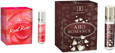 AROCHEM Real Rose & Aro Romance Herbal Attar(Floral)