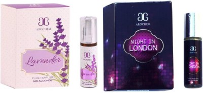 AROCHEM Lavender & Night In London Herbal Attar(Floral)