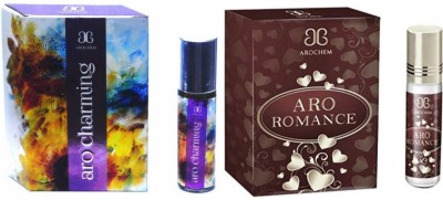 AROCHEM Aro Charming & Aro Romance Herbal Attar(Floral)