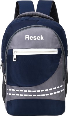 Resek Grey School Bags/College Bag 31 L Laptop Backpack(Blue)