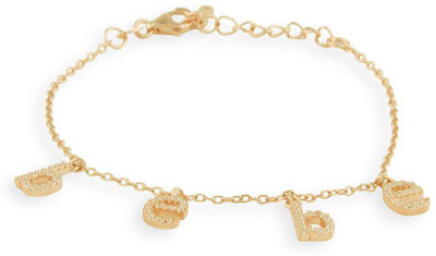 BeBe Alloy Charm Bracelet