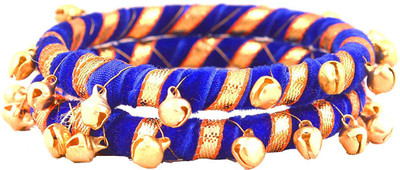 khandelwal impex Silk Dori Pearl Bangle(Pack of 2)