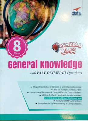 Olympiad Champs General Knowledge Class 8 with Past Olympiad Questions(English, Paperback, Disha Experts)