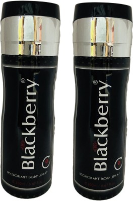 St. Louis BlackBerry Deodorant Body Spray 200ML Each (Pack of 2) Deodorant Spray  -  For Men & Women(400 ml, Pack of 2)