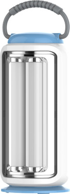 EVEREST Rechargeable 4 High Bright LED Tubes Emergency Light 80 hrs Lantern Emergency Light(Blue)