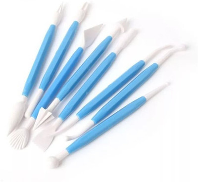 noble foods Fondant Tool Kit(Pack of 8)