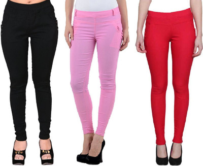 FeelBlue Multicolor Jegging(Solid)