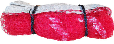 ProZone Sporting Red Monofillament Badminton Nylon Net Badminton Net(Red, White)