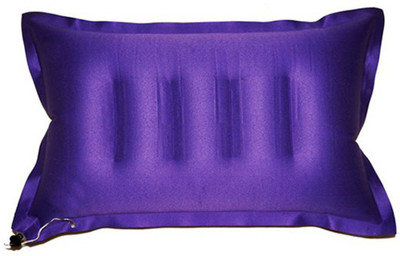 4-Ways Air Solid Travel Pillow Pack of 1(Multicolor)