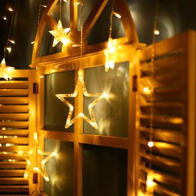 VibeX 138 LEDs 4.11 m White Flickering Star Rice Lights(Pack of 1)