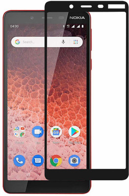 Empire Accessories Edge To Edge Tempered Glass for Nokia one plus(Pack of 1)