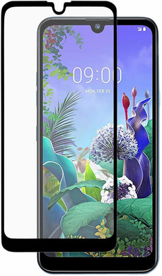 Empire Accessories Edge To Edge Tempered Glass for LG Q60(Pack of 1)