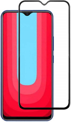 SMARTCASE Edge To Edge Tempered Glass for VIVO U20(Pack of 1)