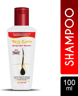 KeshBindu Bringha Anti Hairfall Cleanser Shampoo pack of 1(100 ml)