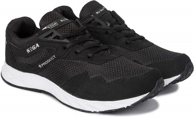 SEGA Mesh Running Morning Walk Cricket Vollyball Sports Shoes For Mens And Boys Walking Shoes For Men(Black , 6)