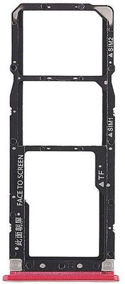 SPAREWARE Sim Card Tray(Compatible With tecno in 5 : red)