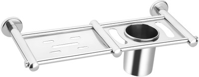 iSTAR Stainless Steel Soap Dish/Soap Stand/Cage(Silver)
