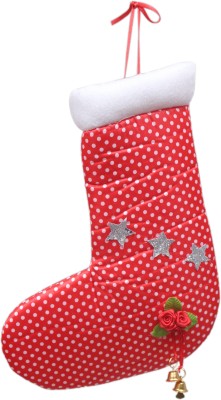 Tickles Merry Christmas Santa Claus Sock X-MAS Tree Decoration Gift Kids  - 25 cm(Red 1)