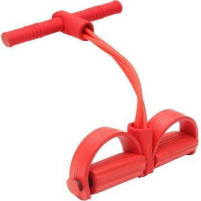 DEAGAN Rubber Pull Reducer Cum Tummy Trimmer Ab Exerciser(Red)