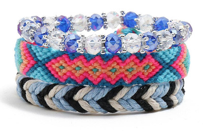 Fashion For Sure Leather Bangle Set(Pack of 3)