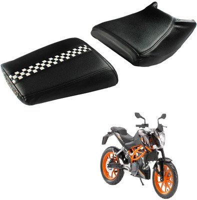 elegant Duke 390-Gallop-Black & White Split Bike Seat Cover For KTM Duke 390