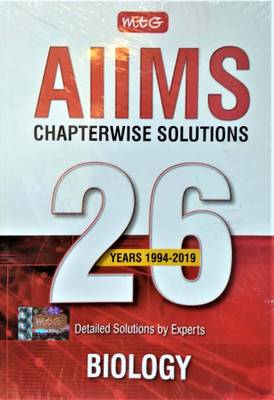 26 Years Aiims Chapterwise Solutions -Biology(English, Paperback, unknown)