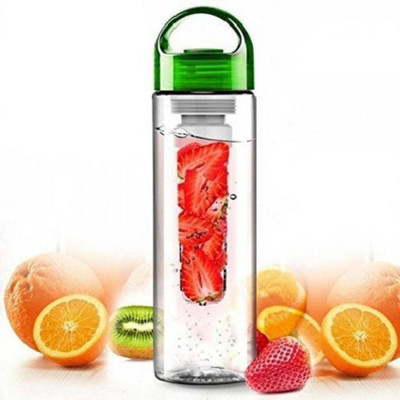 Luxula Fruit Infuser Bottle 700 ml Bottle 700 ml Bottle(Pack of 1, Green, Plastic)