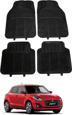 VOCADO Rubber Standard Mat For  Maruti Suzuki Swift(Black)