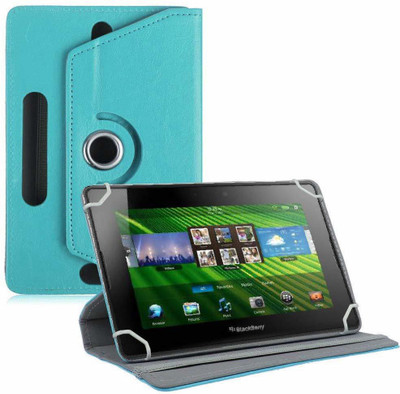 TGK Flip Cover for BlackBerry PlayBook 7 inch Tablet(Blue, Cases with Holder)