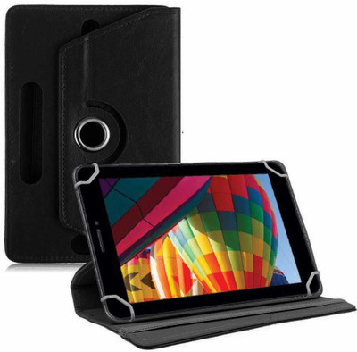 TGK Flip Cover for iBall Slide Performance Series 3G 7271-HD70 Tablet 7"(Black, Cases with Holder)