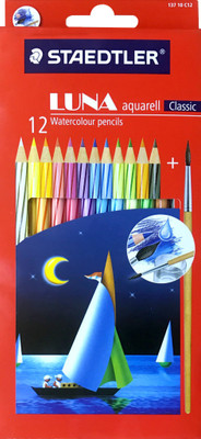 Cart Of Crafts Art Creation Round Shaped Color Pencils Set Of 12