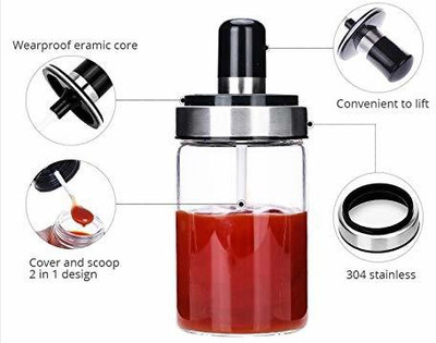 ND BROTHERS Salt & Pepper Set Glass