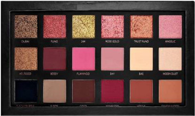 Miss Hot Rose Gold Eyeshadow New Edition Palette 18 g(Rose Gold)