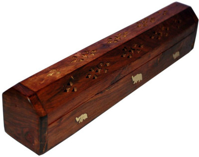 SBBCO Wooden Incense Holder(Brown)