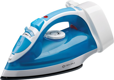 Bajaj Majesty Retract 2000 W Steam Iron(Blue, White)