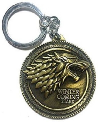 TinyTales Game Of Thrones Targaryen Metal Key Chain Golden Key Chain