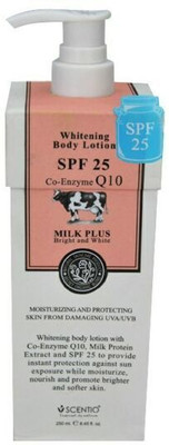 SCENTIO WHITENING MILK PLUS (BRIGHT & WHITE) BODY LOTION(250 ml)
