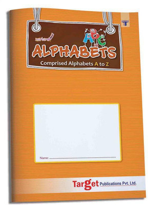 Nurture English Alphabet Picture Book For Nursery Kids | 2 To 4 Year Old Babies | Learn Capital And Small ABCD Alphabet With Colourful Pictures | Multiple Words Per Letter(Paperback, Content Team at Target Publications)