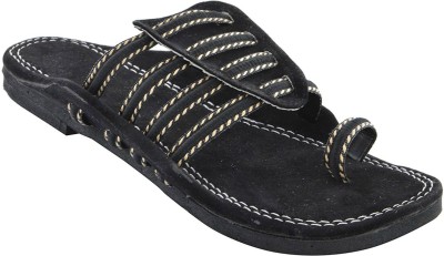 grow Men Flats(Black , 5)