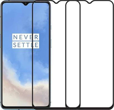 SRT Edge To Edge Tempered Glass for Oneplus 7(Pack of 2)