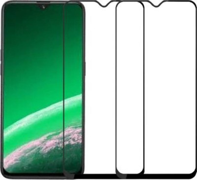 SRT Edge To Edge Tempered Glass for Realme 5, Realme 5s, Realme 5i(Pack of 2)