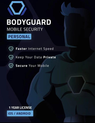 BODYGUARD Mobile Security 1 User 1 Year(Voucher)